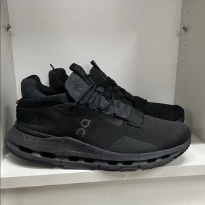 🔥🔥 On Cloudnova 2 Running All-Black men sneakers size 9